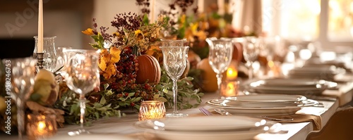 Cozy Thanksgiving Table Set...