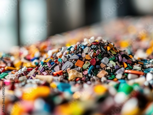 Wallpaper Mural Close-Up of Colorful Assorted Stones and Pebbles in a Pile with Blurred Background Torontodigital.ca