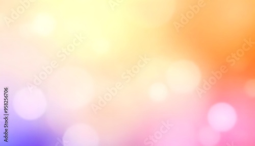 Soft, blurred pastel gradient background with pink, purple, and blue hues