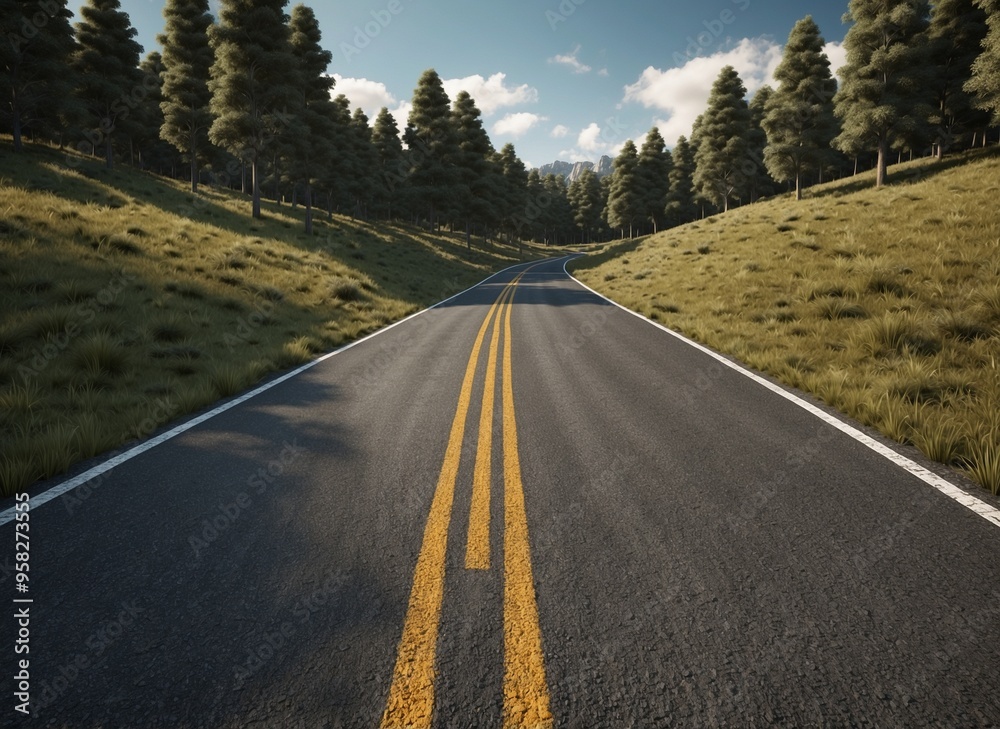 road in the mountains road in the mountains