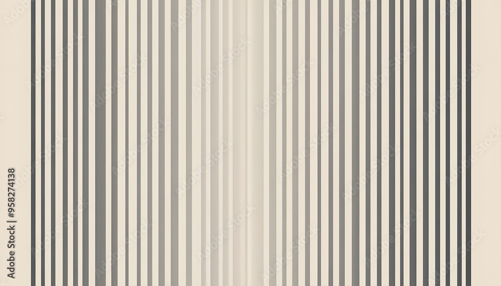 Obraz premium Thin, repeating lines or stripes, either vertical or horizontal, on a neutral background