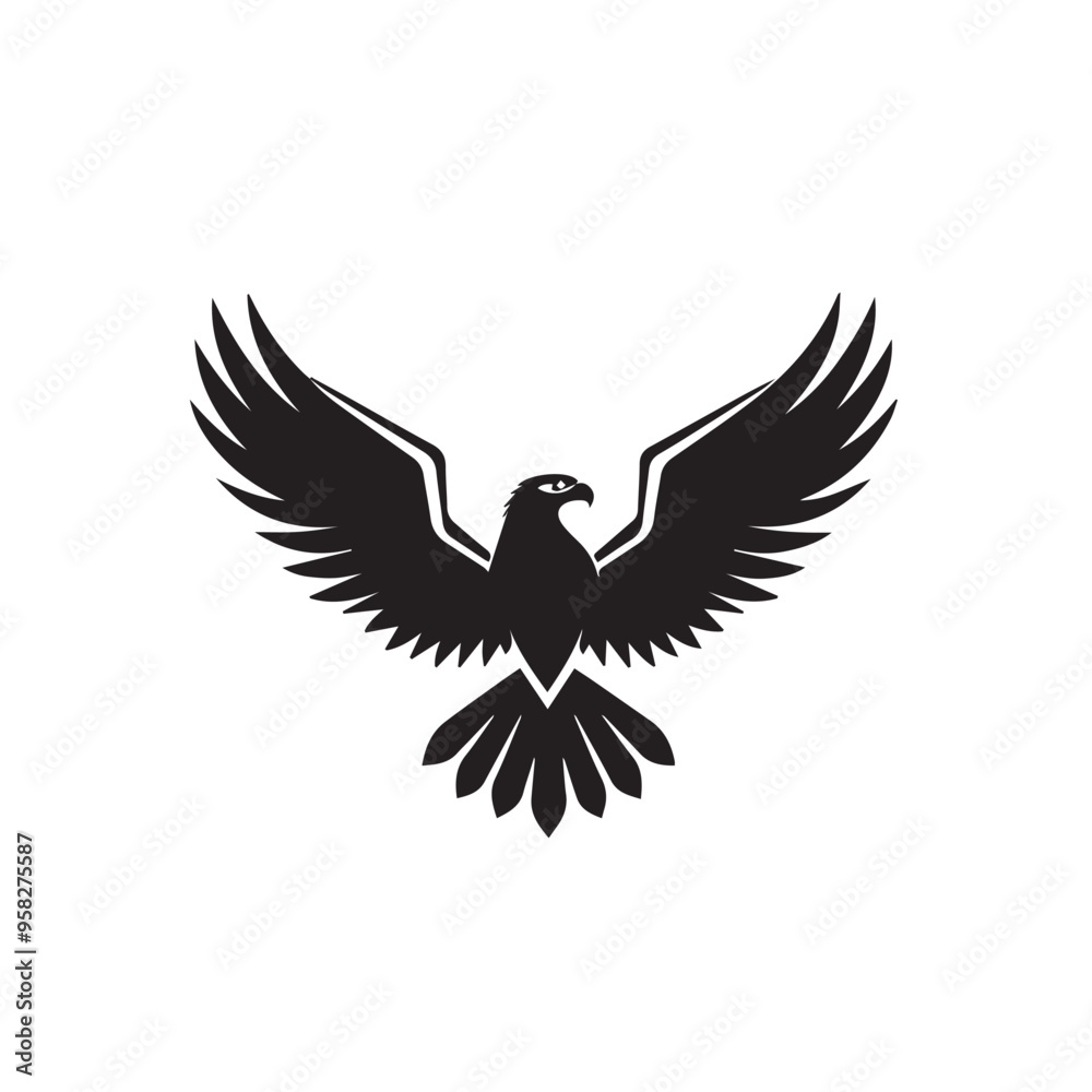 Eagle in cartoon, doodle style . Image for t-shirt, web, mobile apps and ui. Isolated 2d vector illustration in logo, icon, sketch style, Eps 10, black and white. AI Generative Eagle in cartoon, doodle style . Image for t-shirt, web, mobile apps and ui. Isolated 2d vector illustration in logo, icon, sketch style, Eps 10, black and white. AI Generative