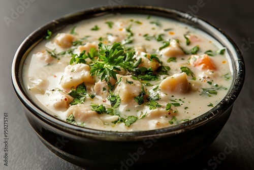 Soya Malai Chap Delicious Indian Vegetarian Soya Chaap with White Creamy Sauce