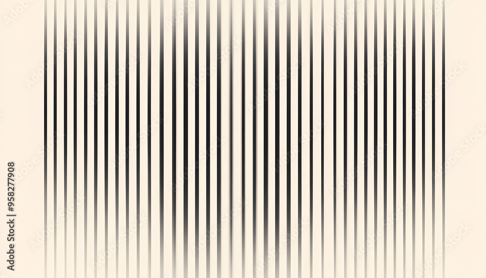 Obraz premium Thin, repeating lines or stripes, either vertical or horizontal, on a neutral background