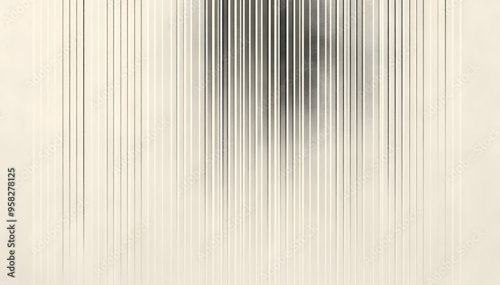 Obraz premium Thin, repeating lines or stripes, either vertical or horizontal, on a neutral background