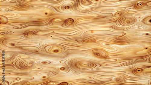 Wallpaper Mural Texture of pine wood in realistic patterns Torontodigital.ca