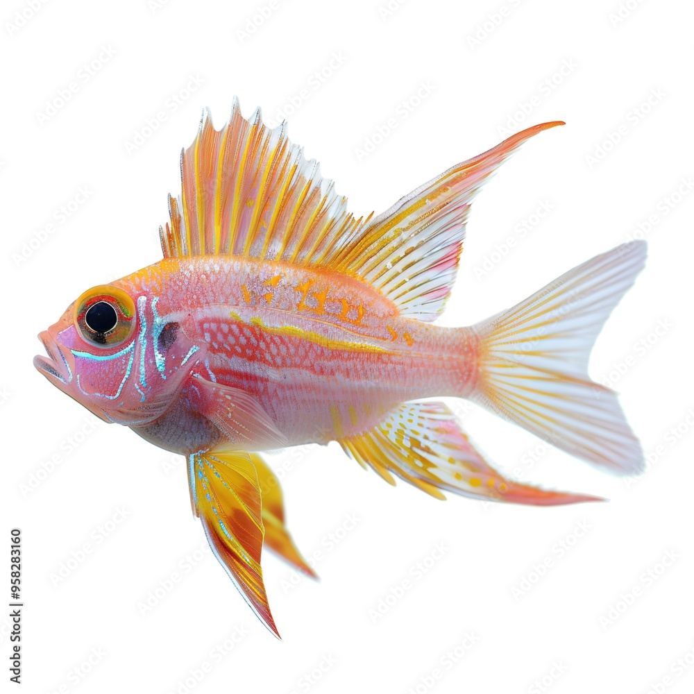 Fototapeta premium acestrorhynchidae fish, transparent background 