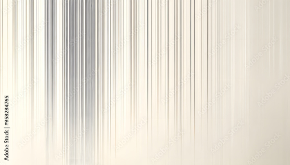 Fototapeta premium Thin, repeating lines or stripes, either vertical or horizontal, on a neutral background