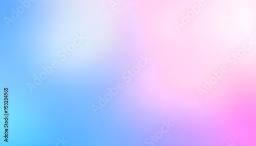 Gradient background with soft, blended colors transitioning from pink to blue