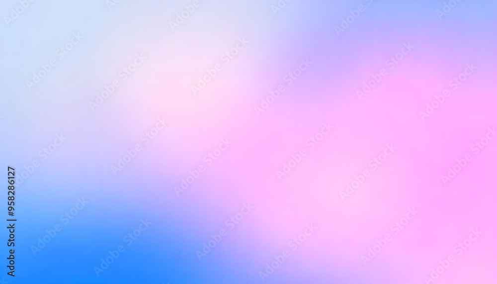 Gradient background with soft, blended colors transitioning from pink to blue