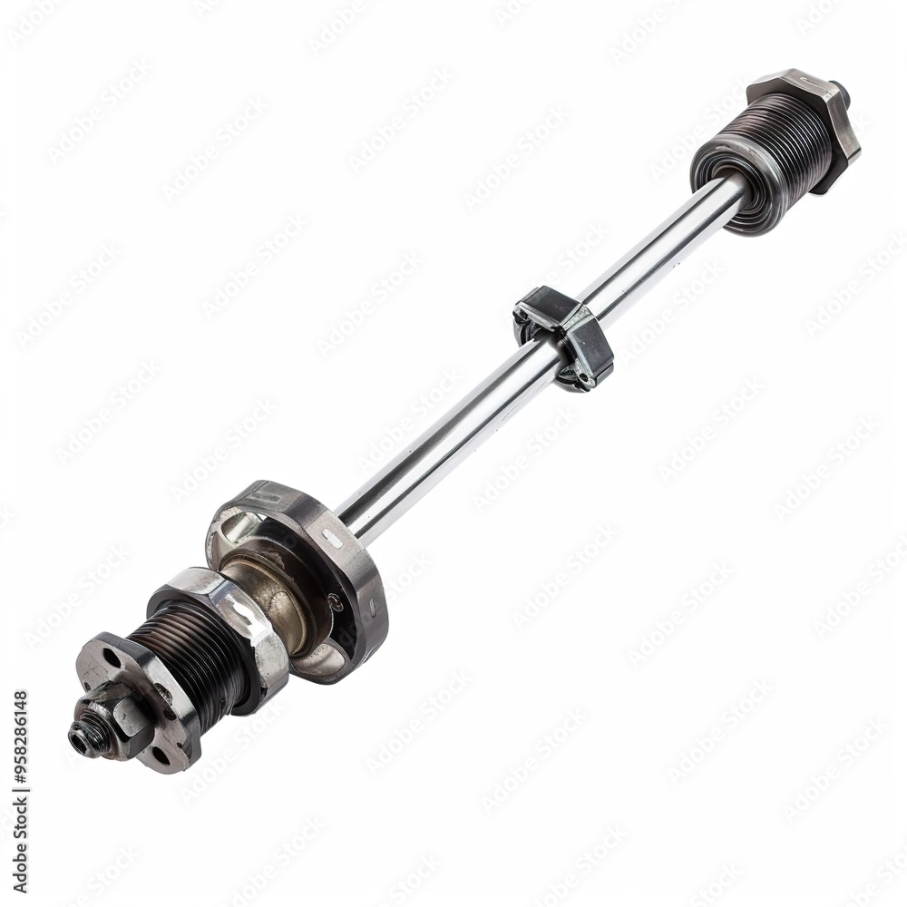 cardan shaft of a car with a steel rod, a sliding fork cardan shaft of a car with a steel rod, a sliding fork