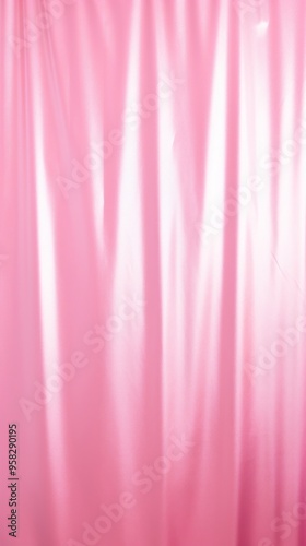 Pink foil metallic wall with glowing shiny light, abstract texture background blank empty with copy space for product design or text copyspace mock-up template