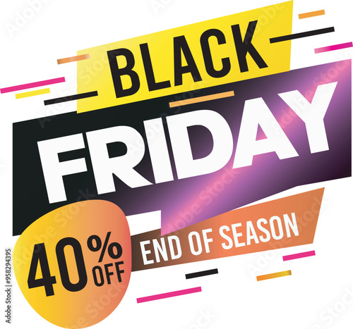 Black Friday Flat Design