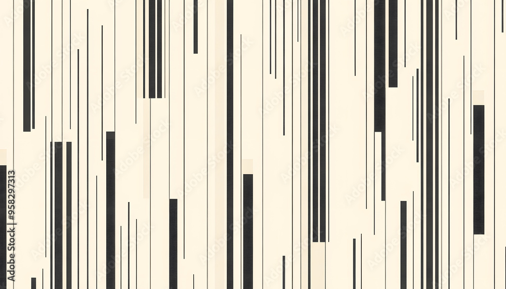 Thin, repeating lines or stripes, either vertical or horizontal, on a neutral background Thin, repeating lines or stripes, either vertical or horizontal, on a neutral background