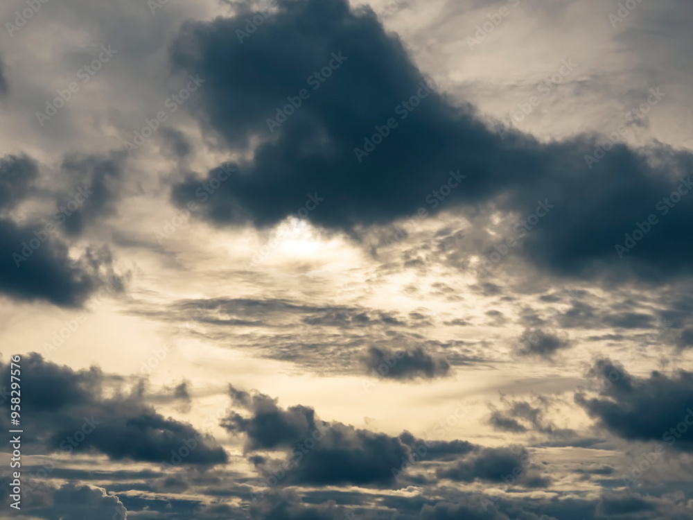 Sky and clouds dramatic cloudscape Nature background Sky and clouds dramatic cloudscape Nature background