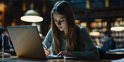 Study in the Library