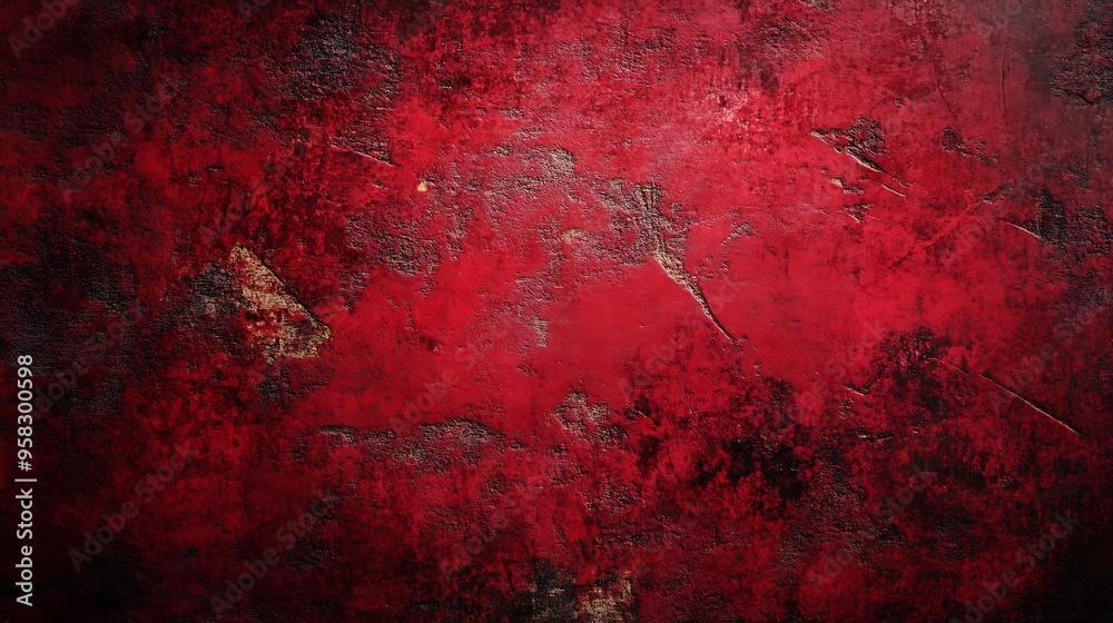 Red Grunge Wall Texture Red Grunge Wall Texture