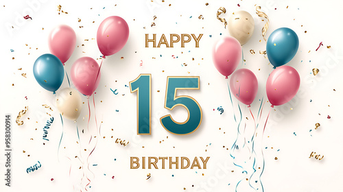 Happy 15th Birthday photo