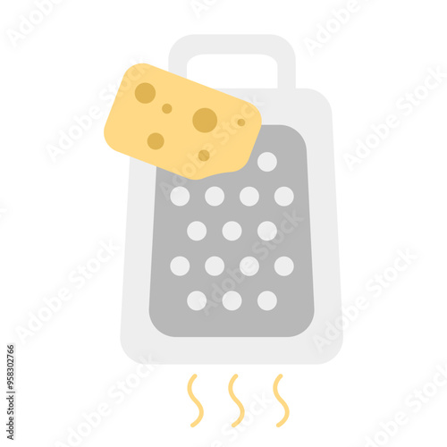 Grater Icon Illustration