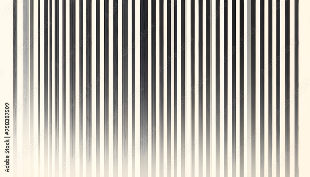 Obraz premium Thin, repeating lines or stripes, either vertical or horizontal, on a neutral background
