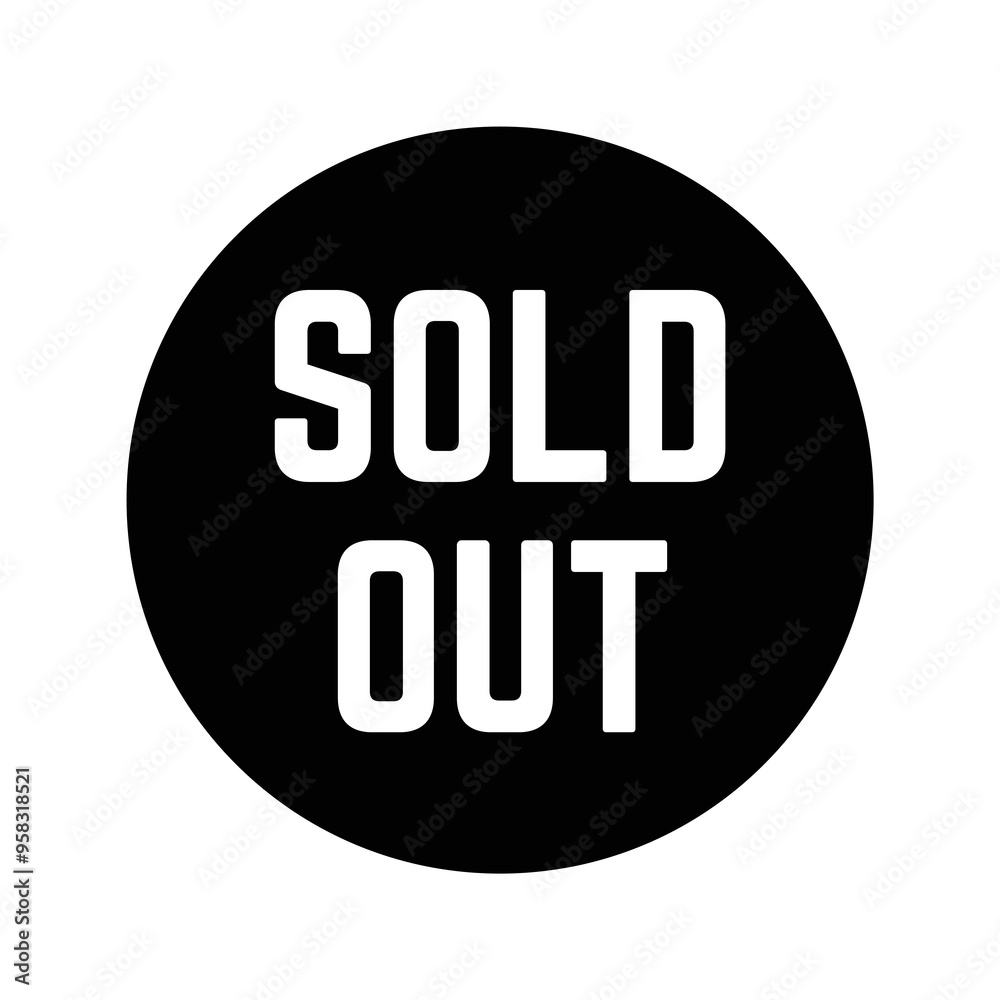 Sold stamp logo. Vector illustration for web design Sold stamp logo. Vector illustration for web design