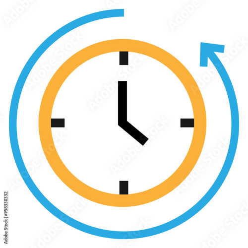 Back In Time Clock