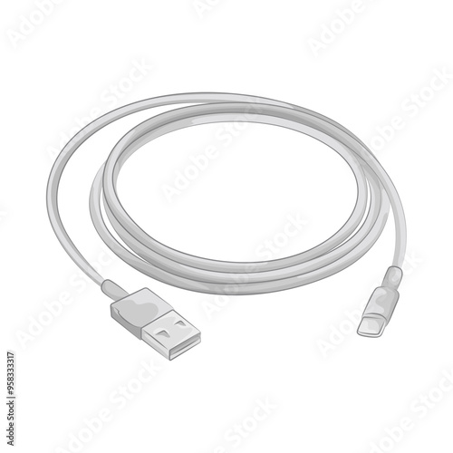 Illustration of cable connector 