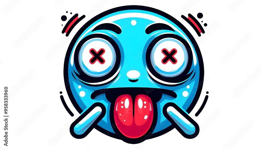 Face with Crossed-Out Eyes