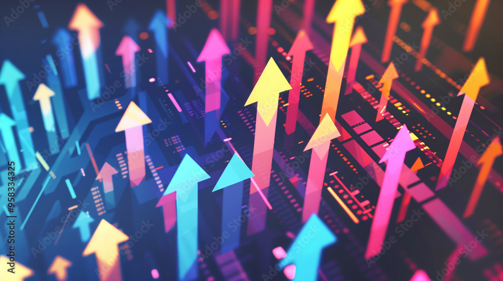 Many Arrows Pointing Up Many Arrows Pointing Up