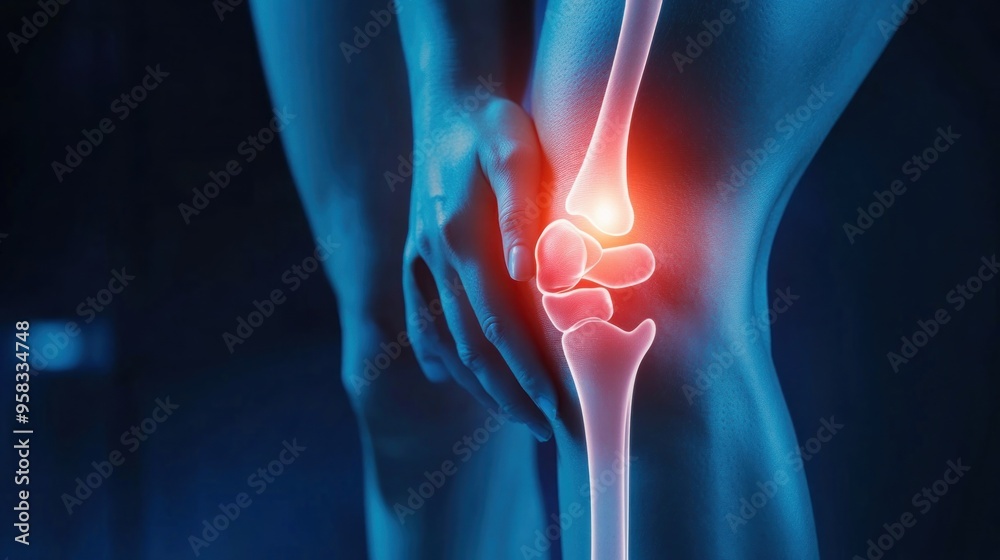 Knee Pain Illustration Knee Pain Illustration