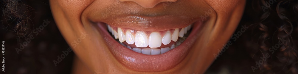 Obraz premium smile close up.
