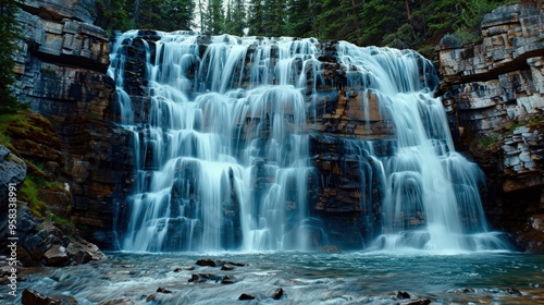 Many waterfalls are seasonal, with flow rates varying throughout the year.