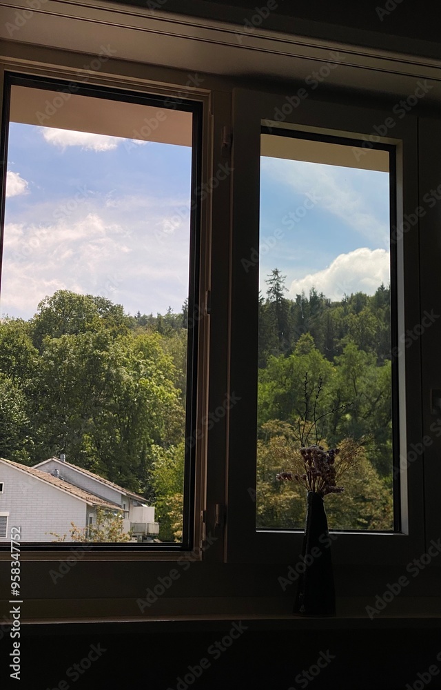 Fensterausblick Sommer Fensterausblick Sommer