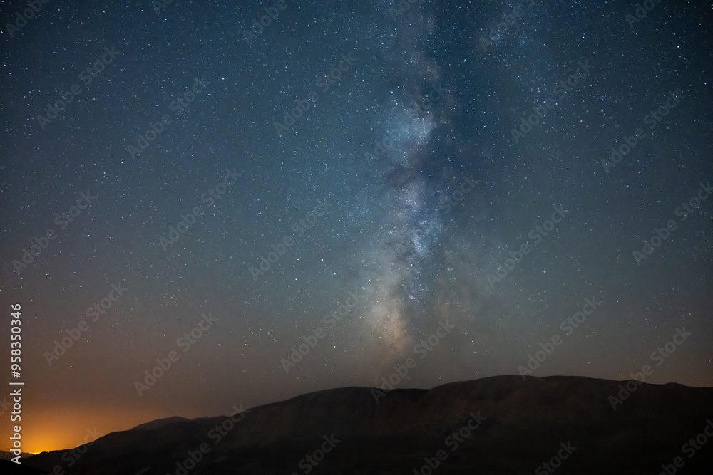 Milky way at night from Antalya Saklikent Tubitak Observatory Milky way at night from Antalya Saklikent Tubitak Observatory