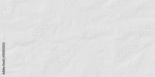 White crumpled paper texture . White wrinkled paper texture. White paper texture . White crumpled and top view textures can be used for background of text or any contents .