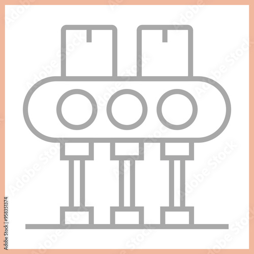 Batch Production icon design