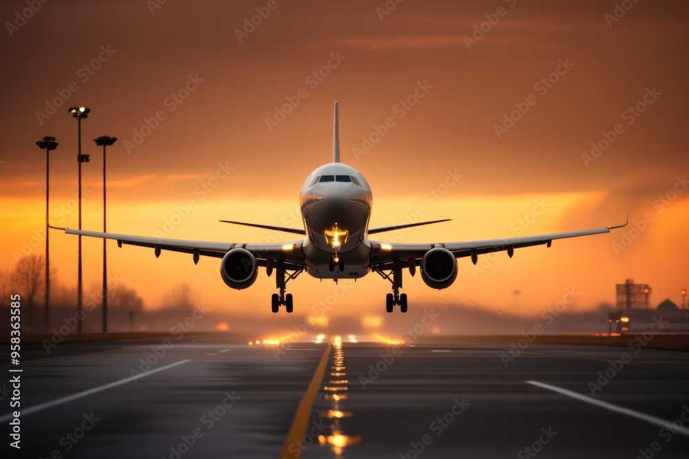 Airplane take off aircraft vehicle landing. Airplane take off aircraft vehicle landing.