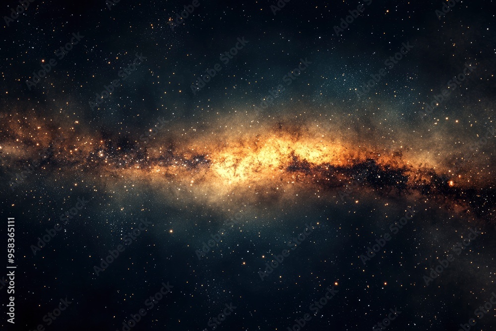 Obraz premium background with stars, space galaxy background, background with space, galaxy in the space with stars, ai
