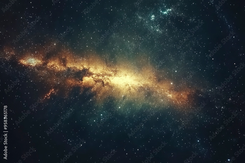 Obraz premium background with stars, space galaxy background, background with space, galaxy in the space with stars, ai