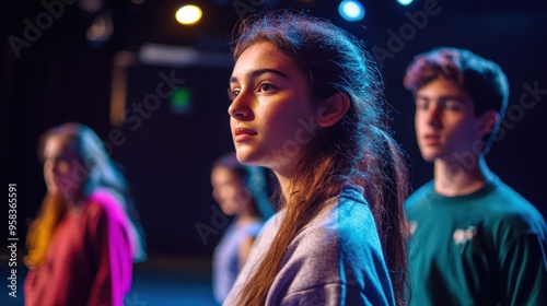 Young Actors on Stage