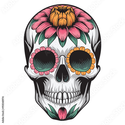 Day of the Dead Sugar Skull