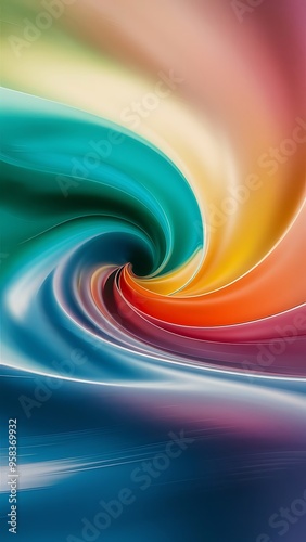 Abstract light background wallpaper colorful gradient blurry soft smooth motion bright shine