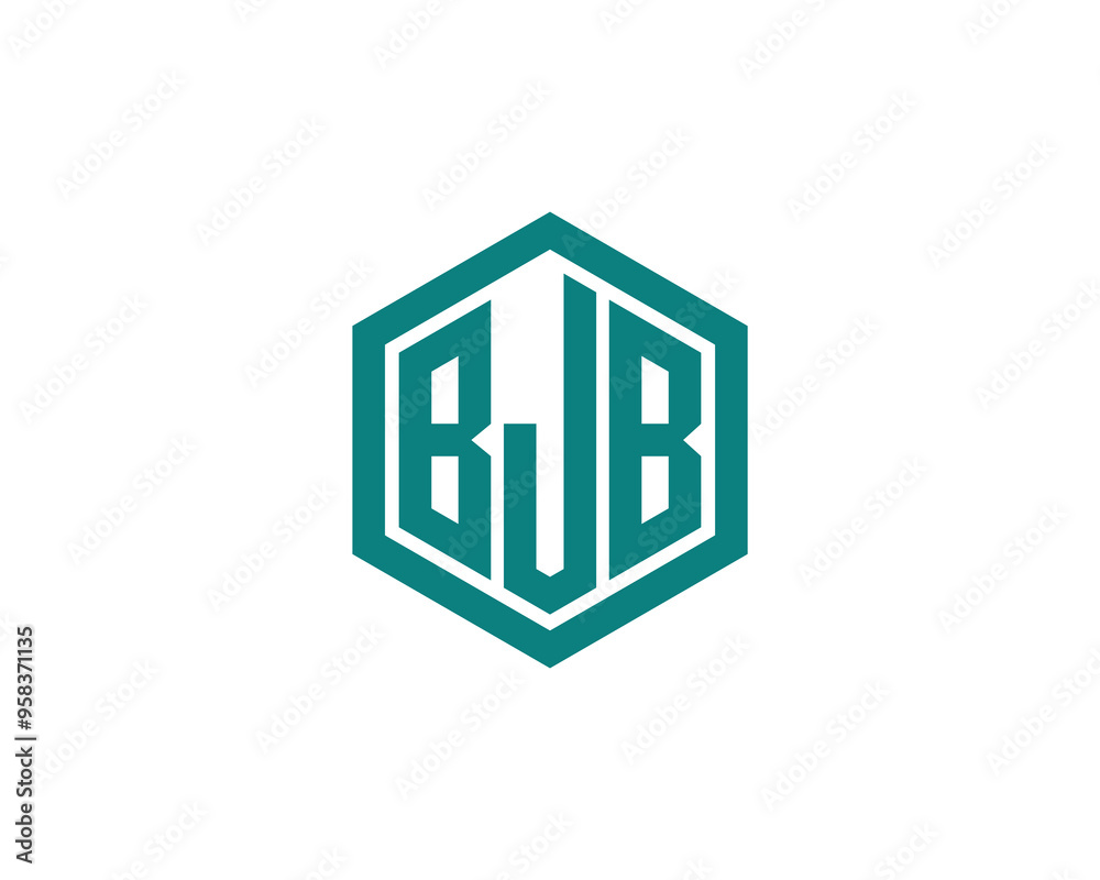 BJB logo design vector template. BJB BJB logo design vector template. BJB