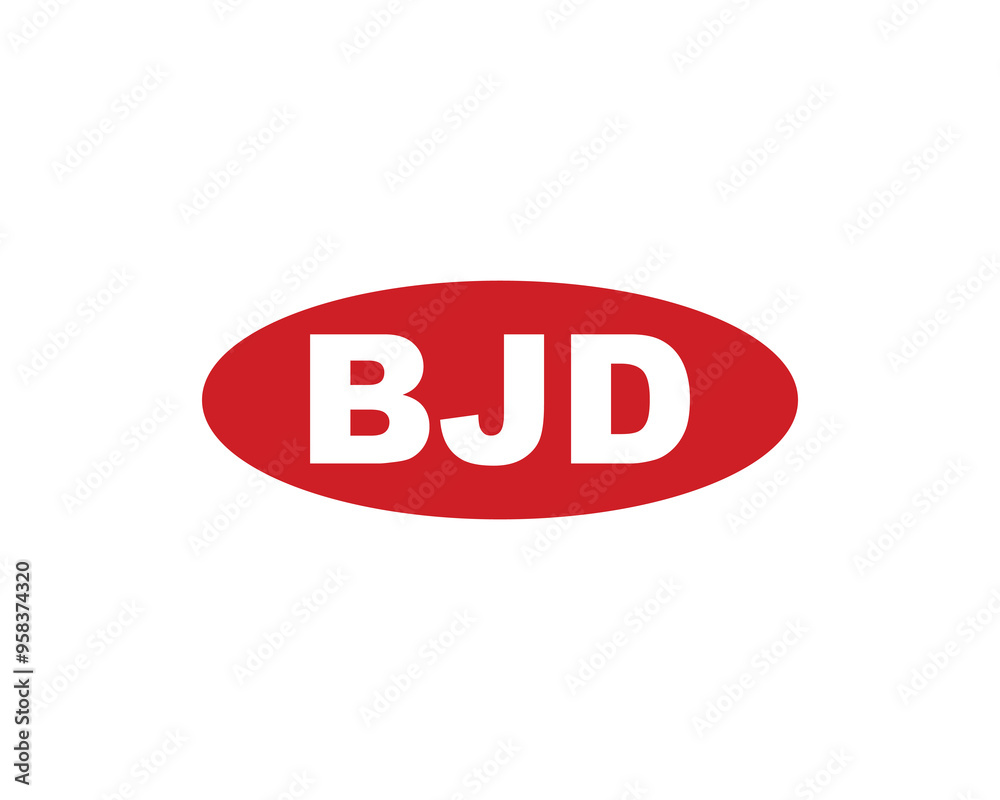BJD logo design vector template. BJD BJD logo design vector template. BJD