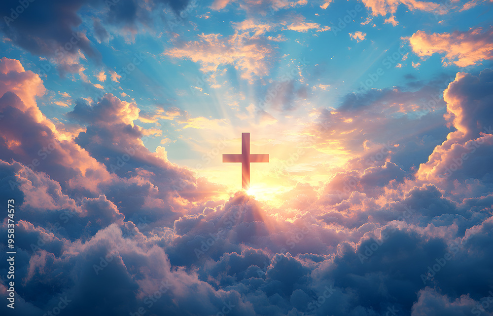“A Cross Floating in the Sky Surrounded by Soft Clouds, Evoking a Sense of Peace and Spirituality”
“A Cross Floating in the Sky Surrounded by Soft Clouds, Evoking a Sense of Peace and Spirituality”
