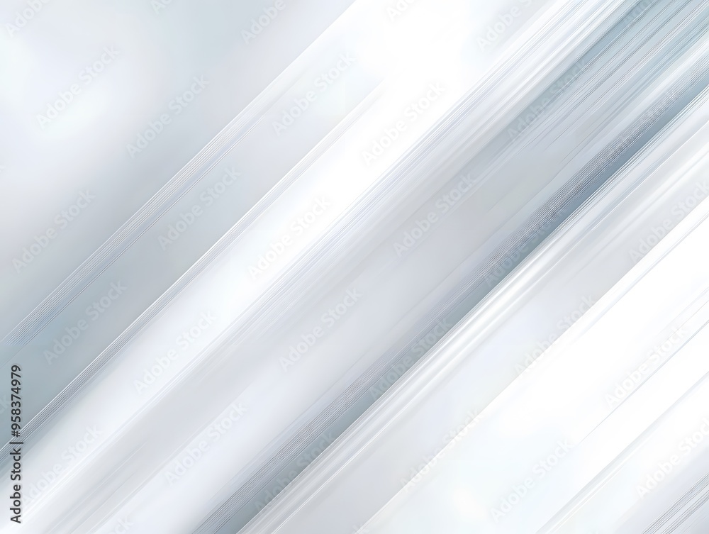 Fototapeta premium Abstract white, silver and gray spread line Background