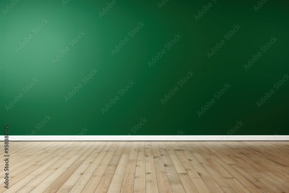 Blank green wall.  Image by rawpixel.