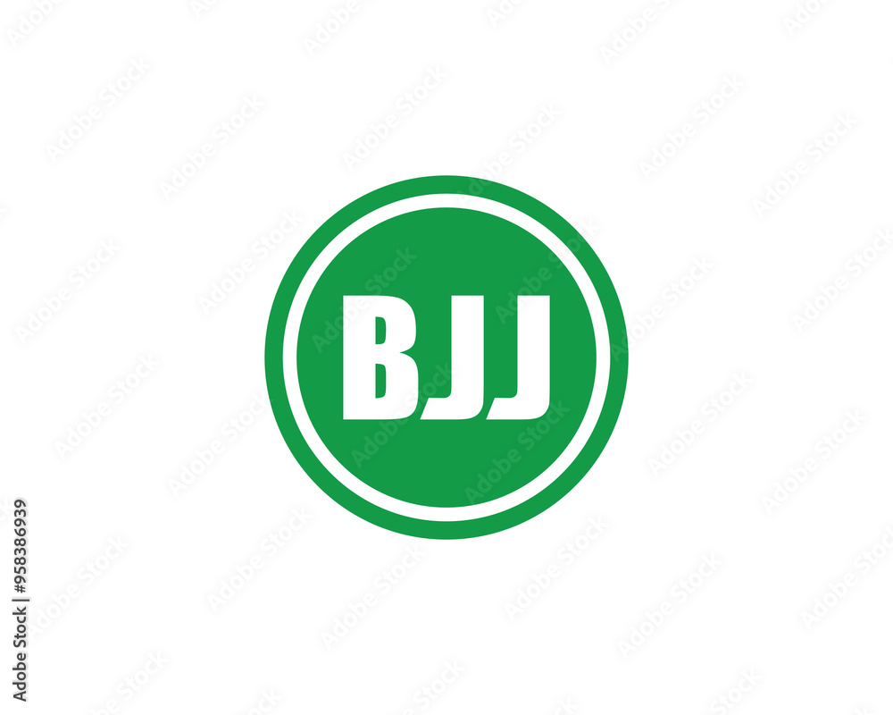 BJJ logo design vector template. BJJ BJJ logo design vector template. BJJ