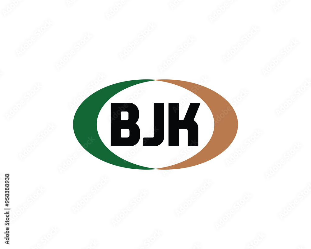BJK logo design vector template. BJK BJK logo design vector template. BJK