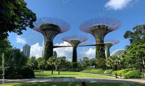 Supertrees at Gardens by the Bay.